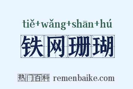 铁网珊瑚是什么意思的图片